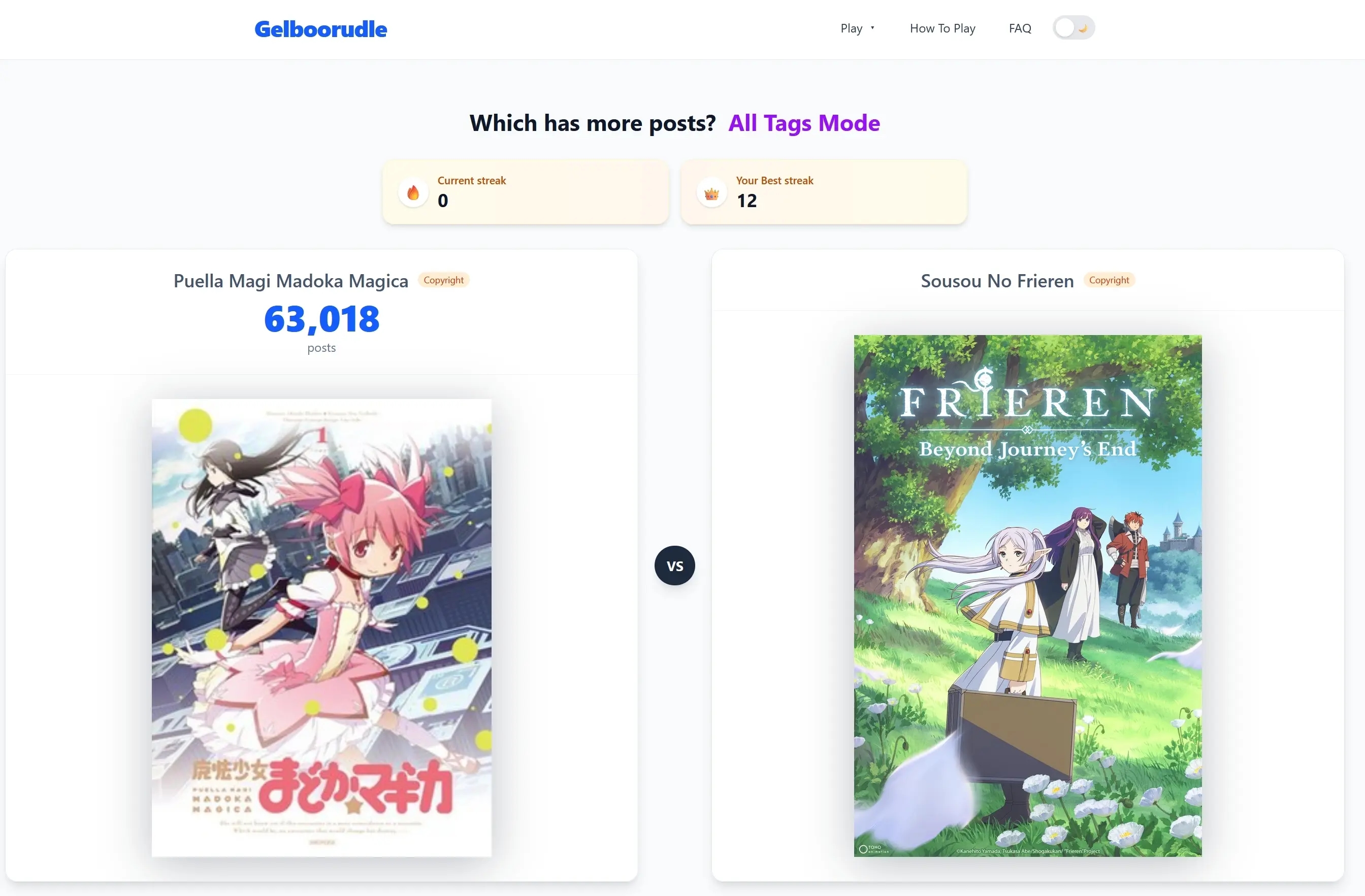 Game overview screenshot